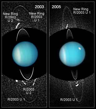 Bild: NASA, ESA, M. Showalter (SETI Institute)