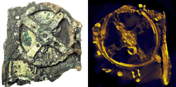 Bild: 2005 National Archaeological Museum/Antikythera Mechanism Research Project